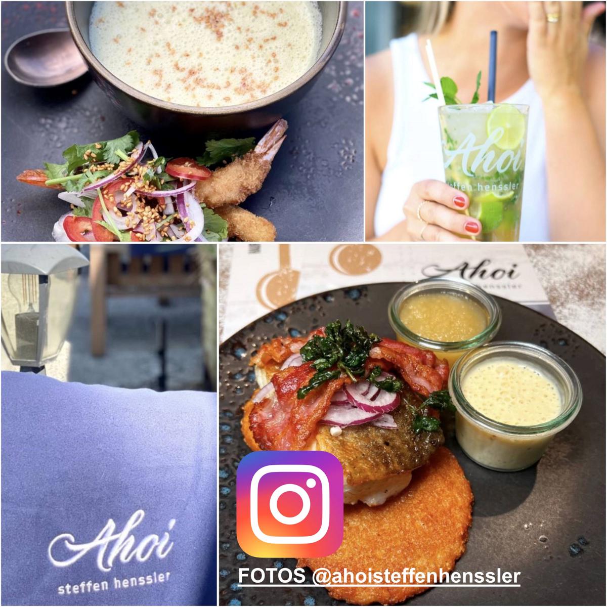 ahoi steffen henssler food 5 Foto instagram@ahoisteffenhenssler 1 - Terrassenüberdachung an der Waterkant - AHOI Restaurant Grömitz
